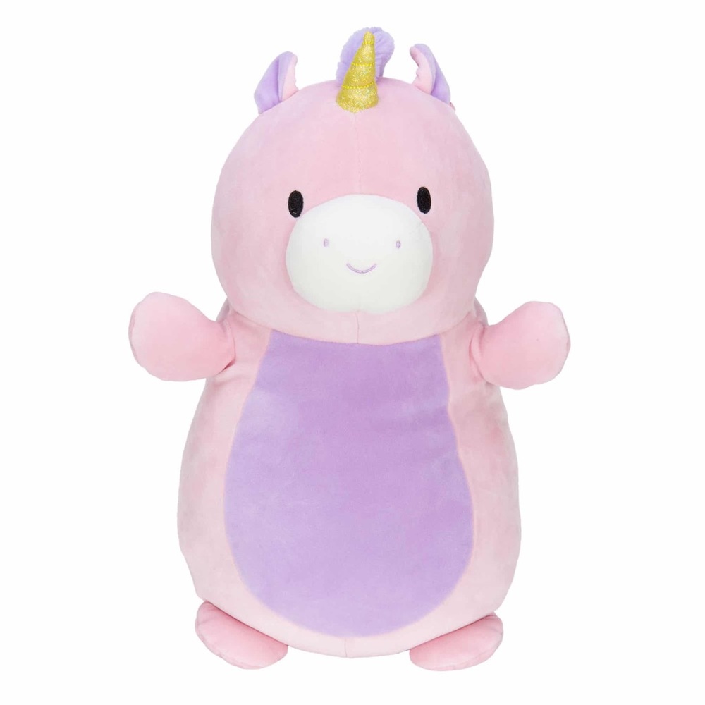 NEW Squishmallow Tanya Pink Unicorn Hugmee 10” Kellytoy (w purple)